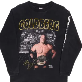 VINTAGE WCW WRESTLING GOLDBERG LONG SLEEVE TEE SHIRT 1998 SIZE MEDIUM