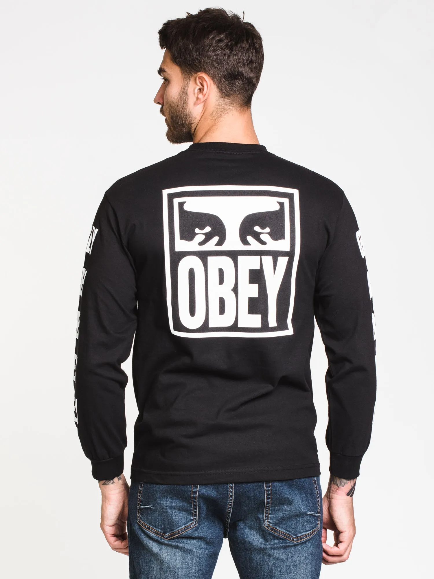 VISION OF OBEY LONG SLEEVE T-SHIRT  - CLEARANCE