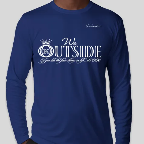 We Outside Long Sleeve T-Shirt