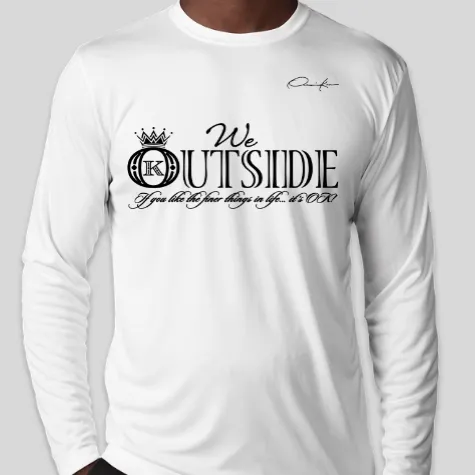 We Outside Long Sleeve T-Shirt