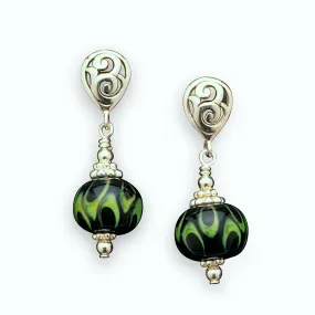 Winter Moss Earrings