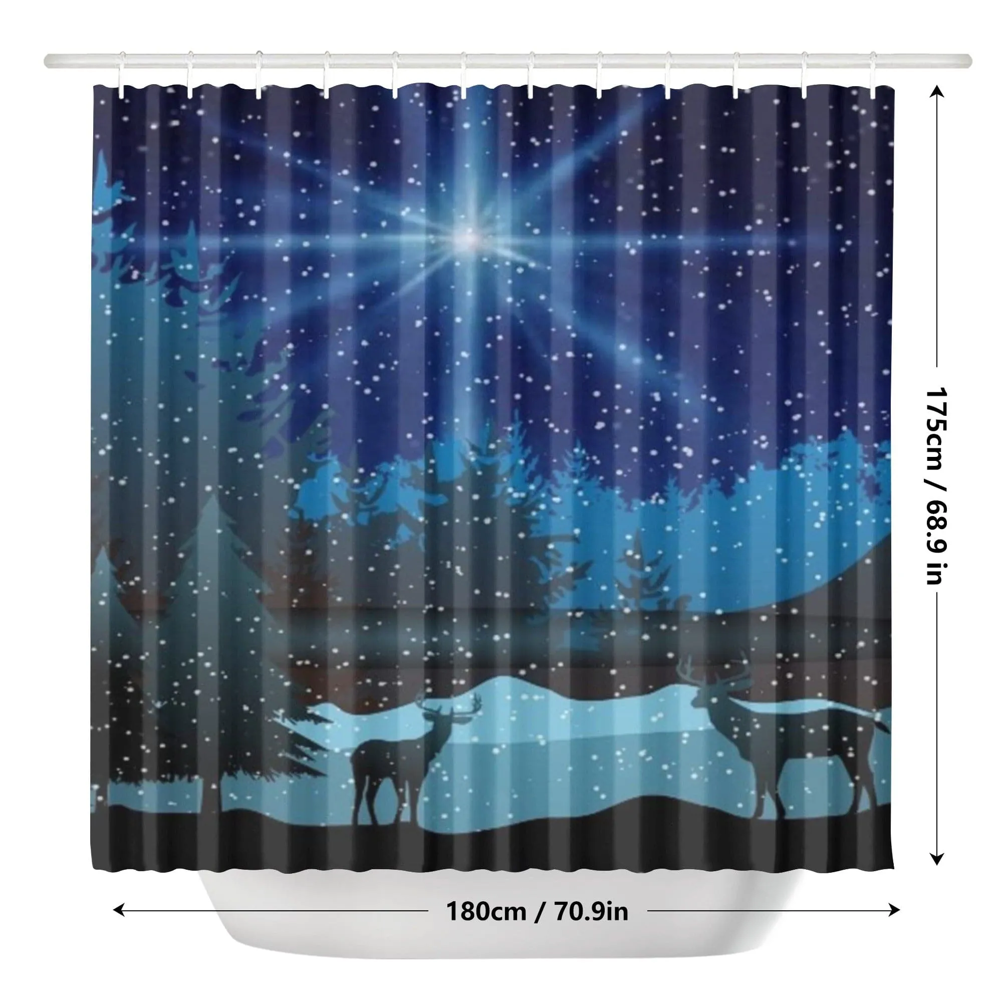 Winter Wonderland Shower Curtain