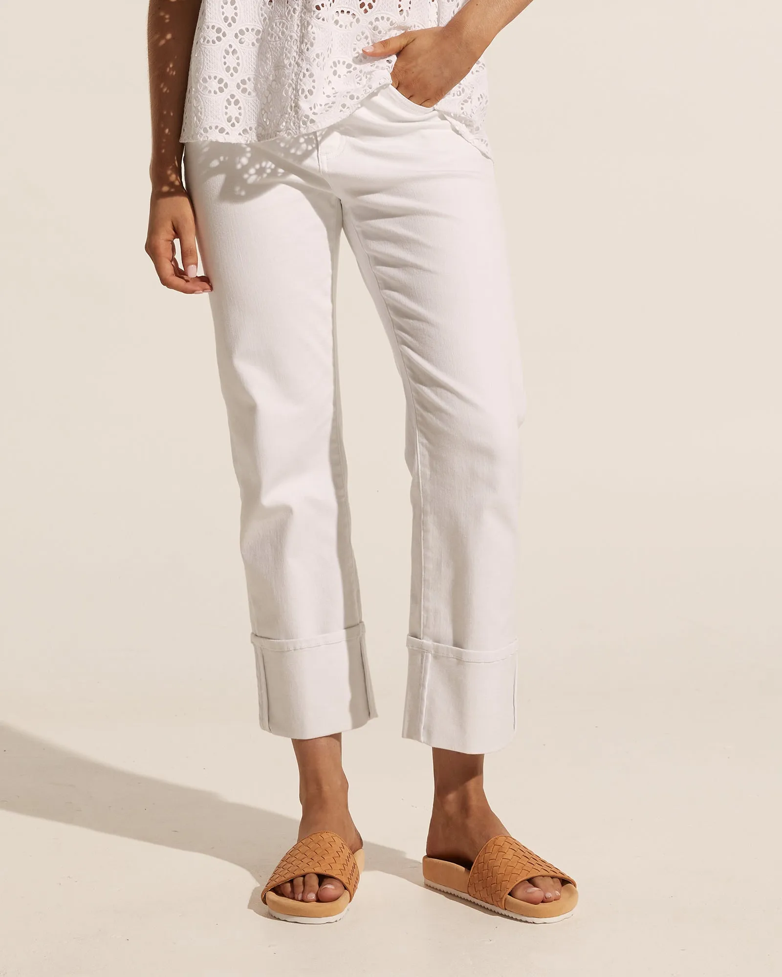 ZOE KRATZMANN - Journey Pant - PORCELAIN Size 0 Only